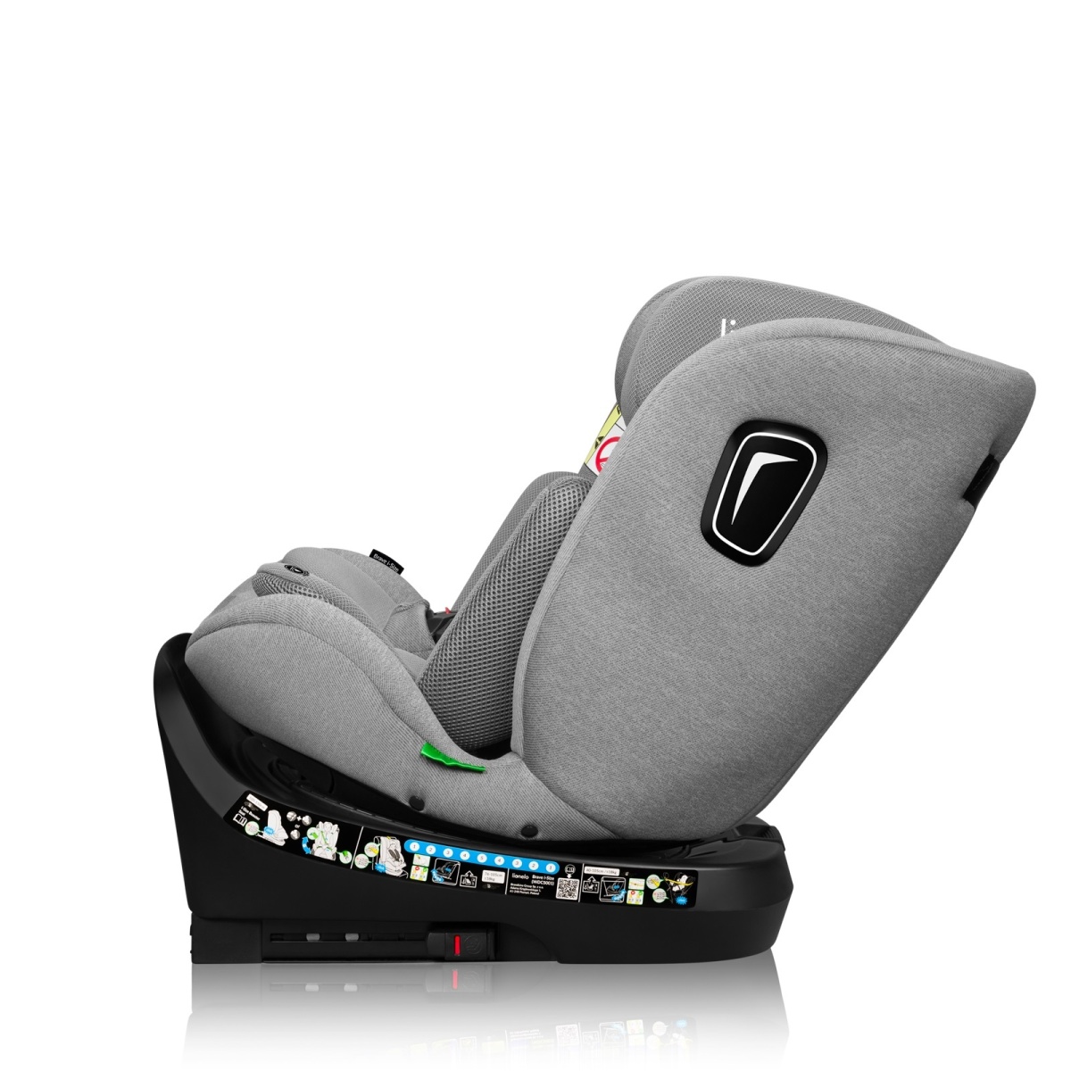 LIONELO BRAVE I-SIZE GREY STONE