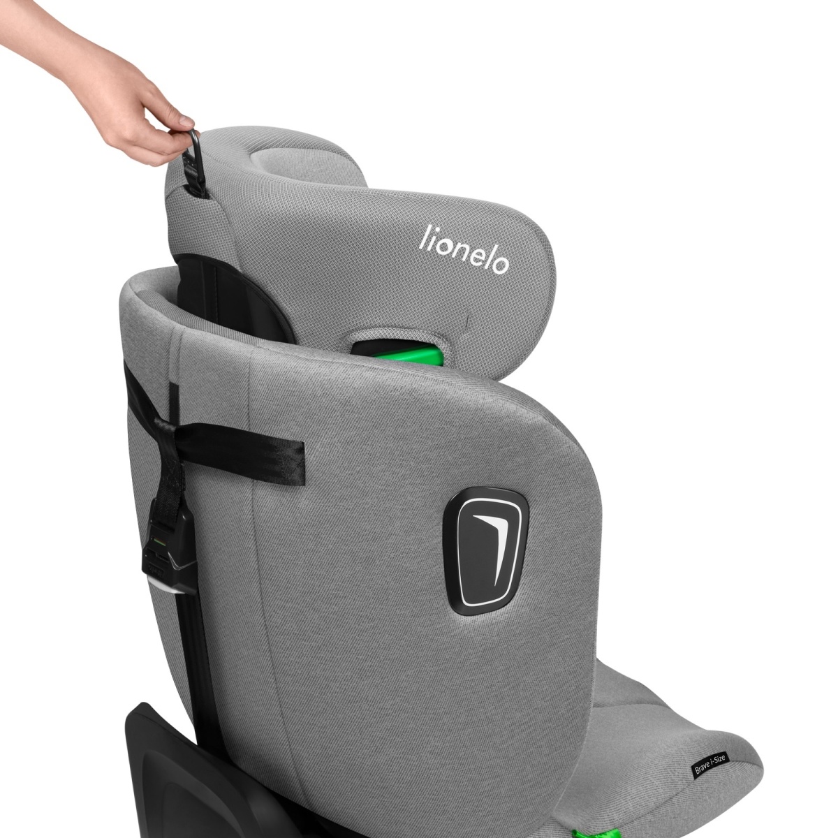 LIONELO BRAVE I-SIZE GREY STONE