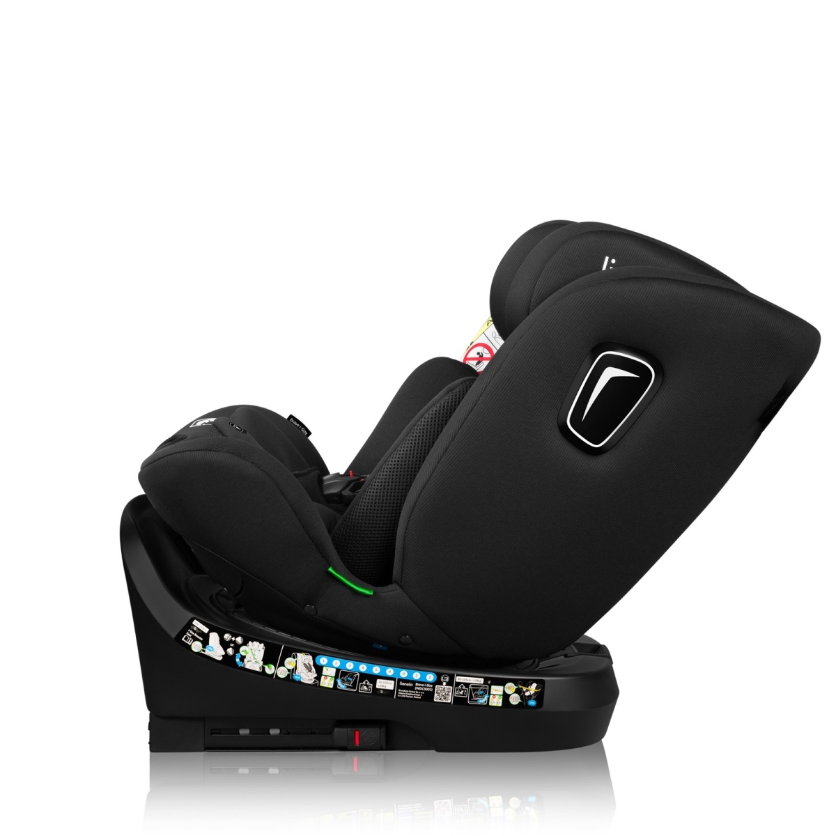 LIONELO BRAVE I-SIZE BLACK CARBON