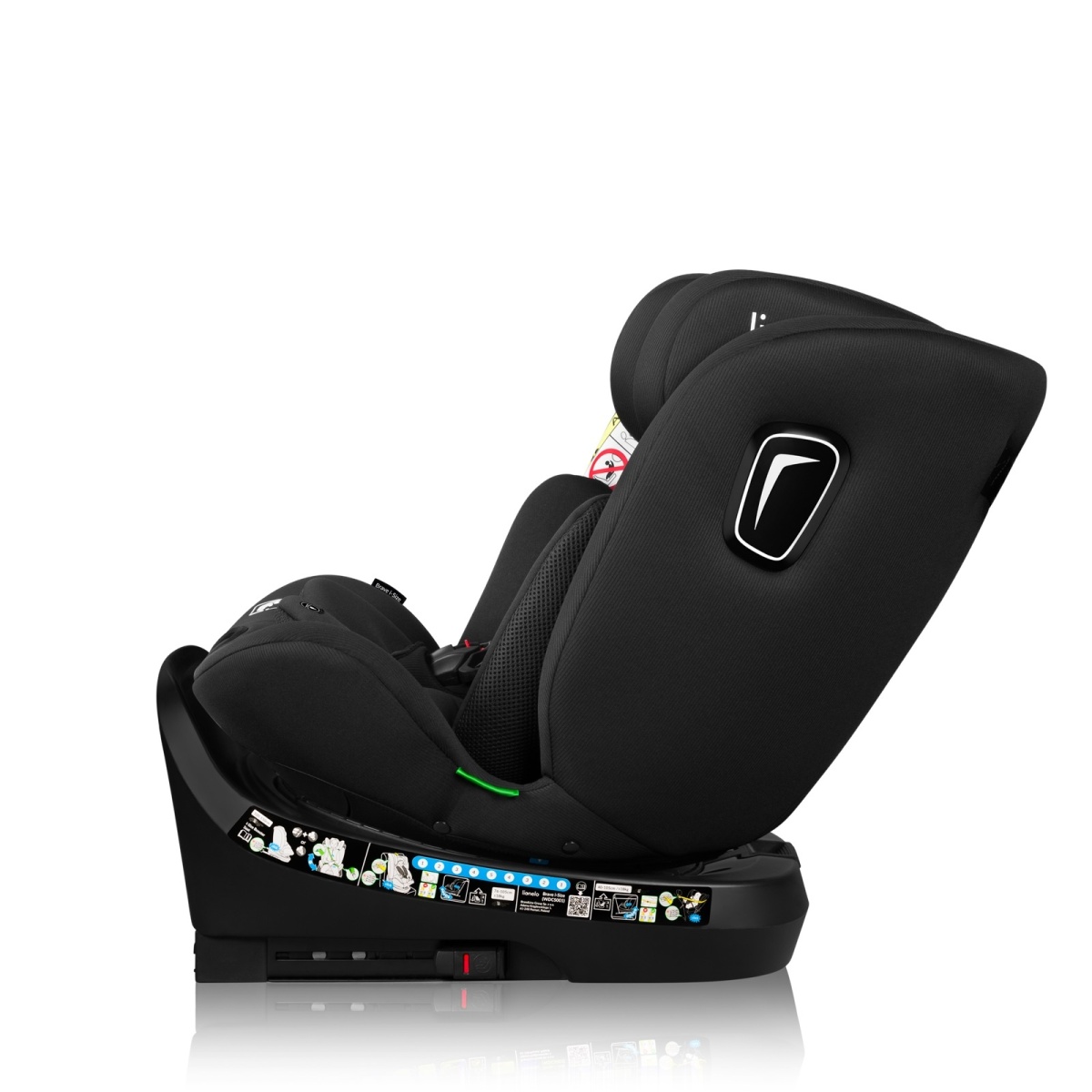 LIONELO BRAVE I-SIZE BLACK CARBON