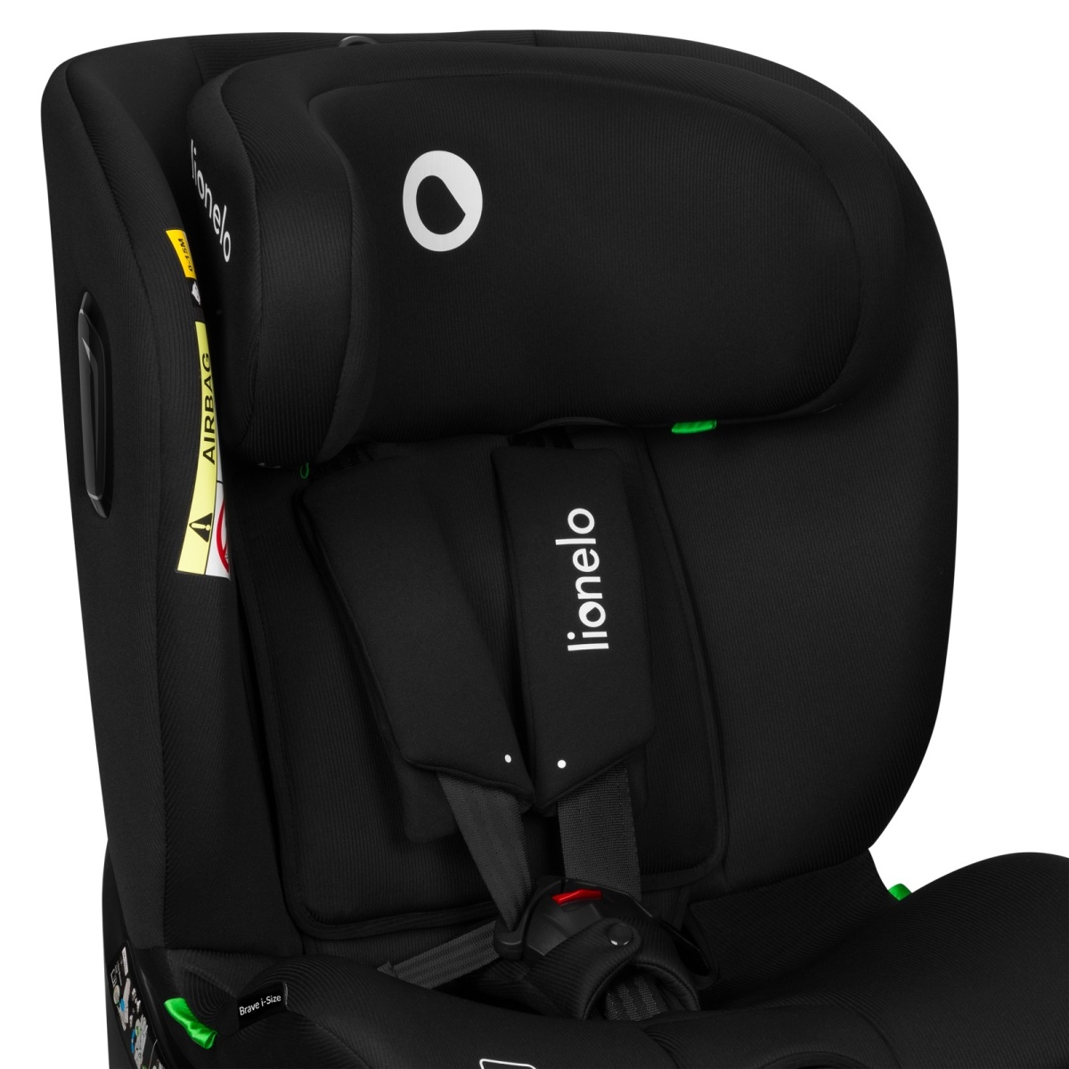 LIONELO BRAVE I-SIZE BLACK CARBON