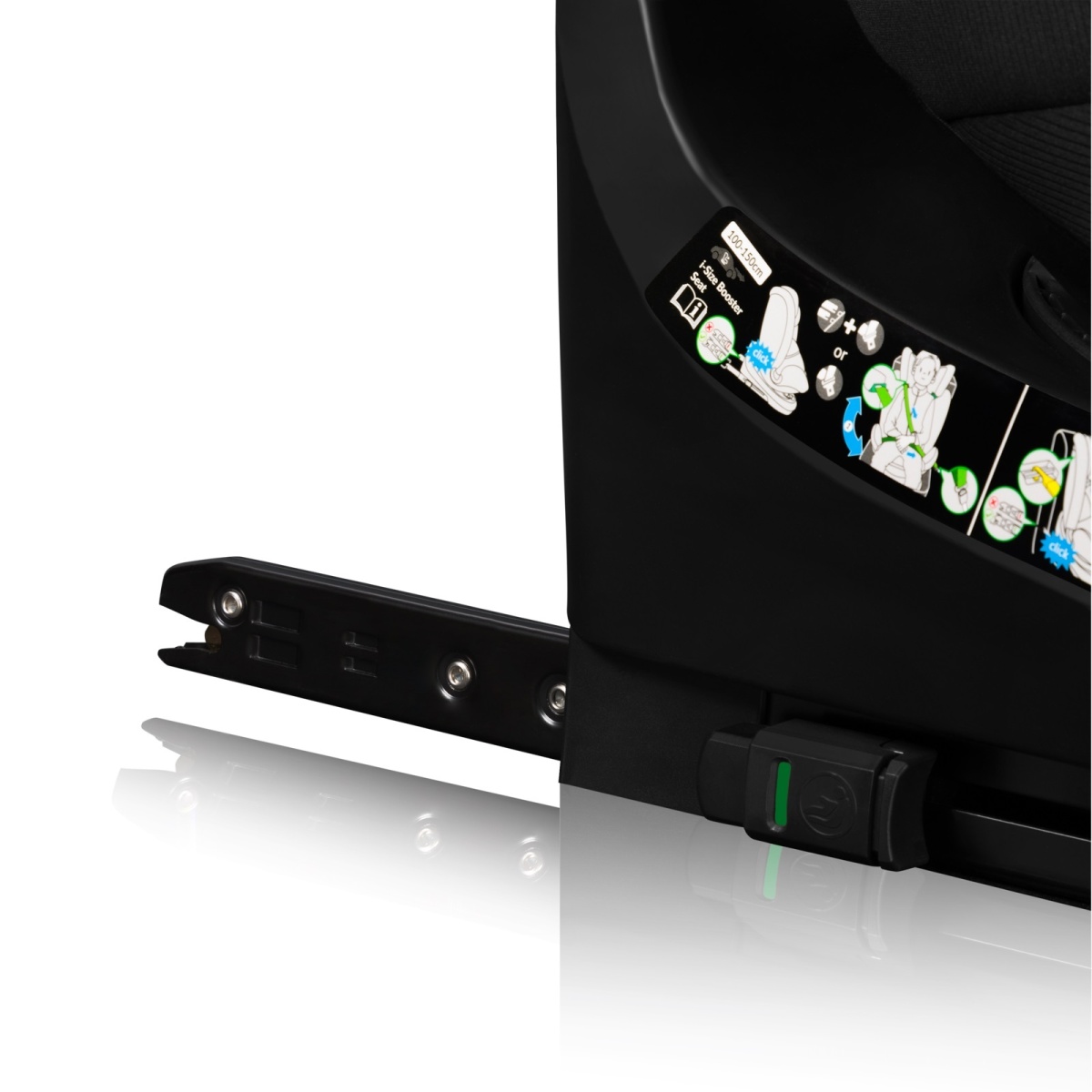 LIONELO BRAVE I-SIZE BLACK CARBON