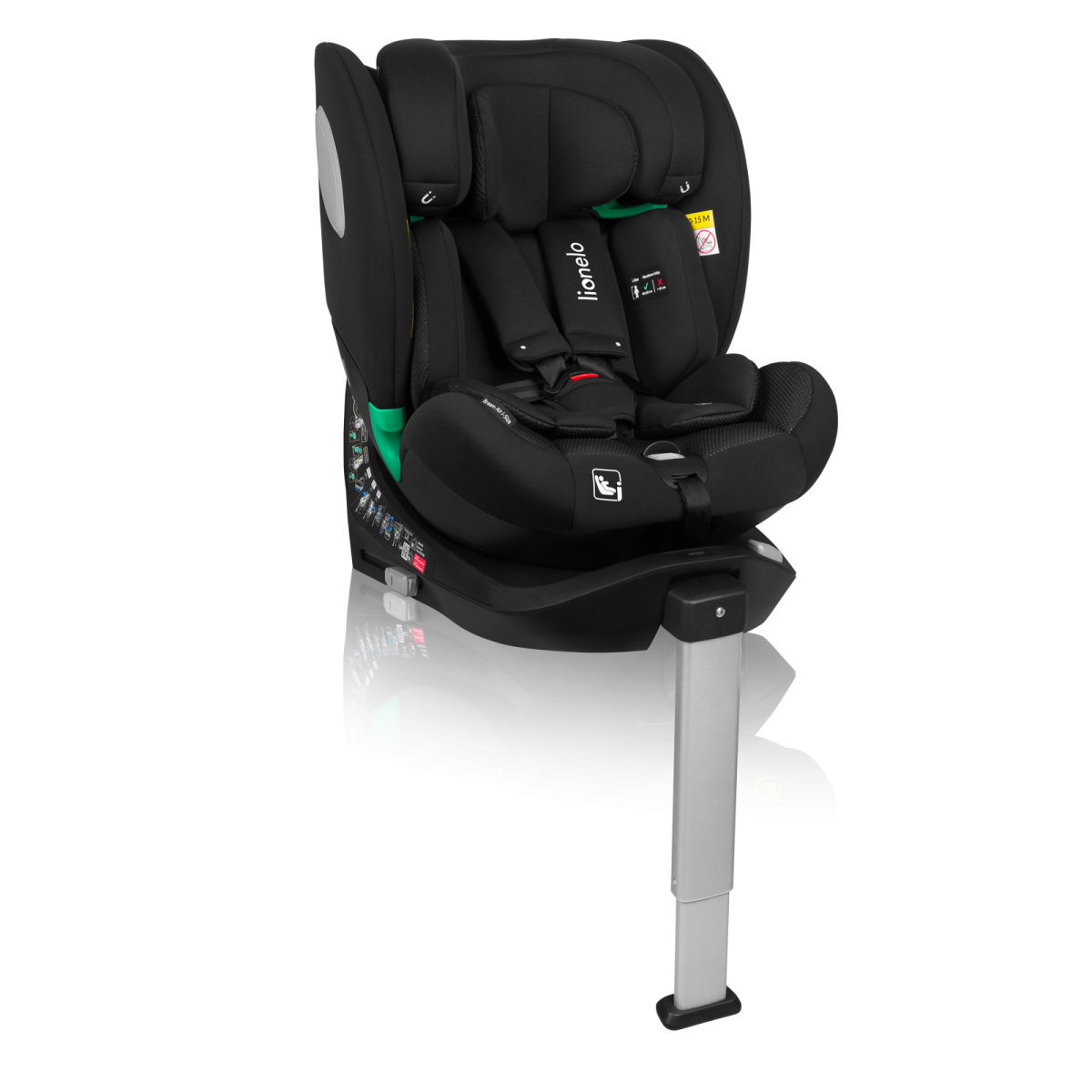 LIONELO BRAAM AIR I-SIZE BLACK CARBON