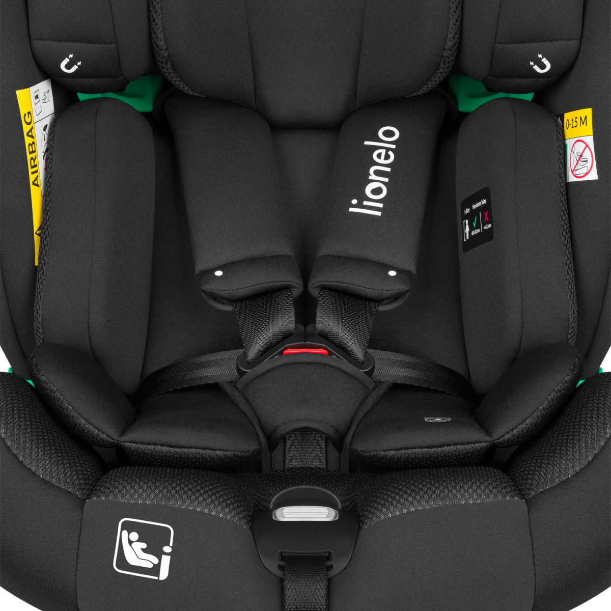 LIONELO BRAAM AIR I-SIZE BLACK CARBON