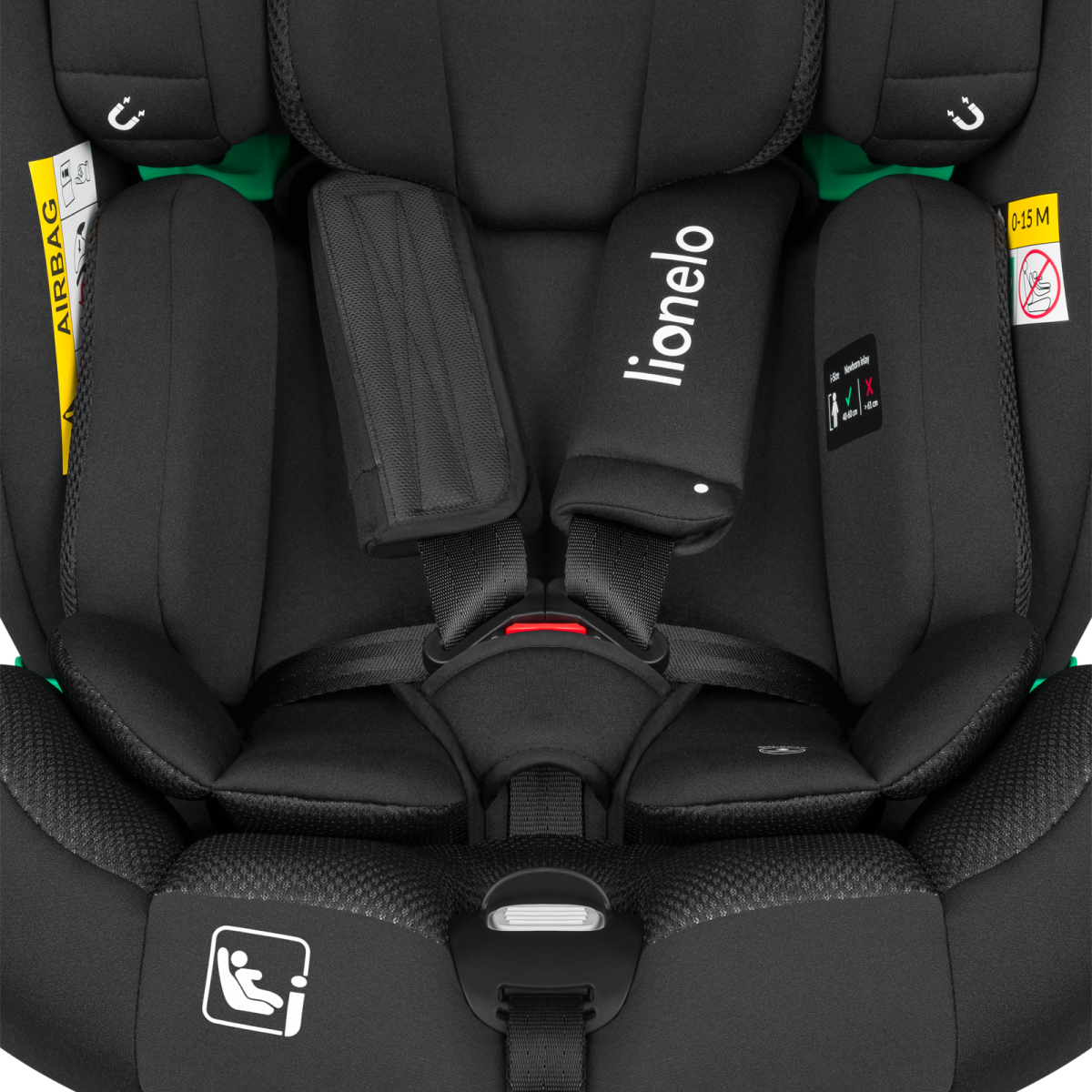 LIONELO BRAAM AIR I-SIZE BLACK CARBON