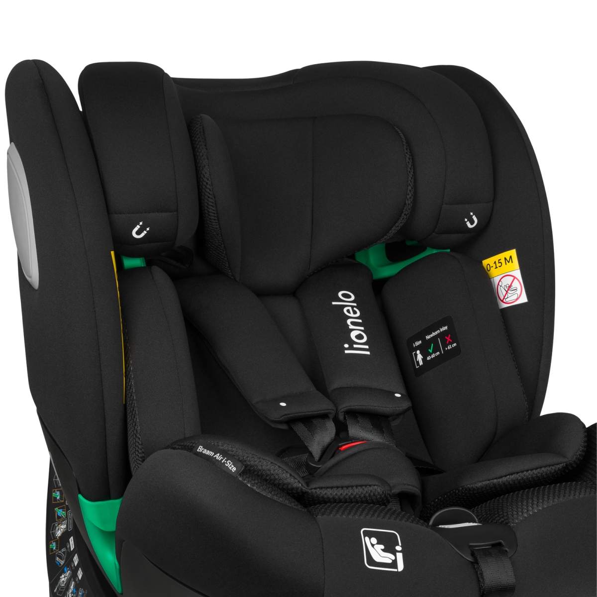 LIONELO BRAAM AIR I-SIZE BLACK CARBON