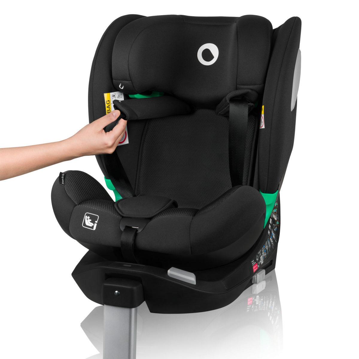 LIONELO BRAAM AIR I-SIZE BLACK CARBON