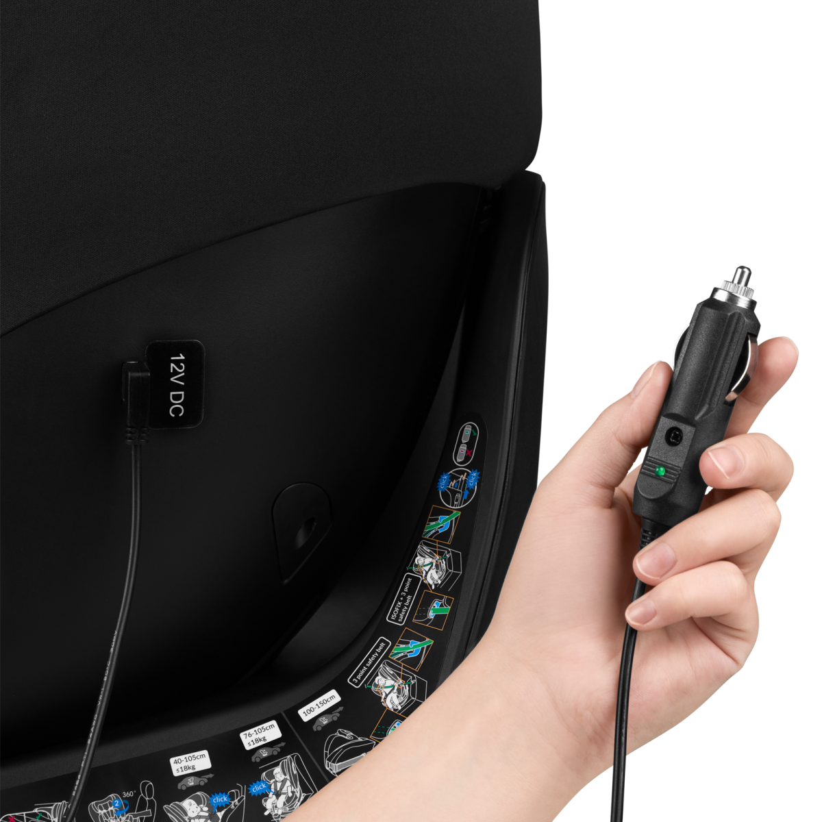 LIONELO BRAAM AIR I-SIZE BLACK CARBON