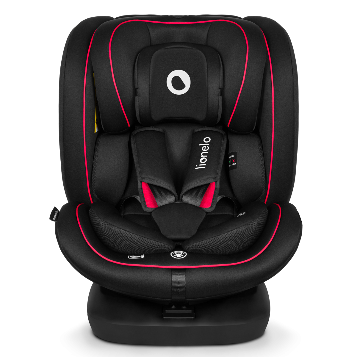 LIONELO BASTIAAN I-SIZE BLACK RED