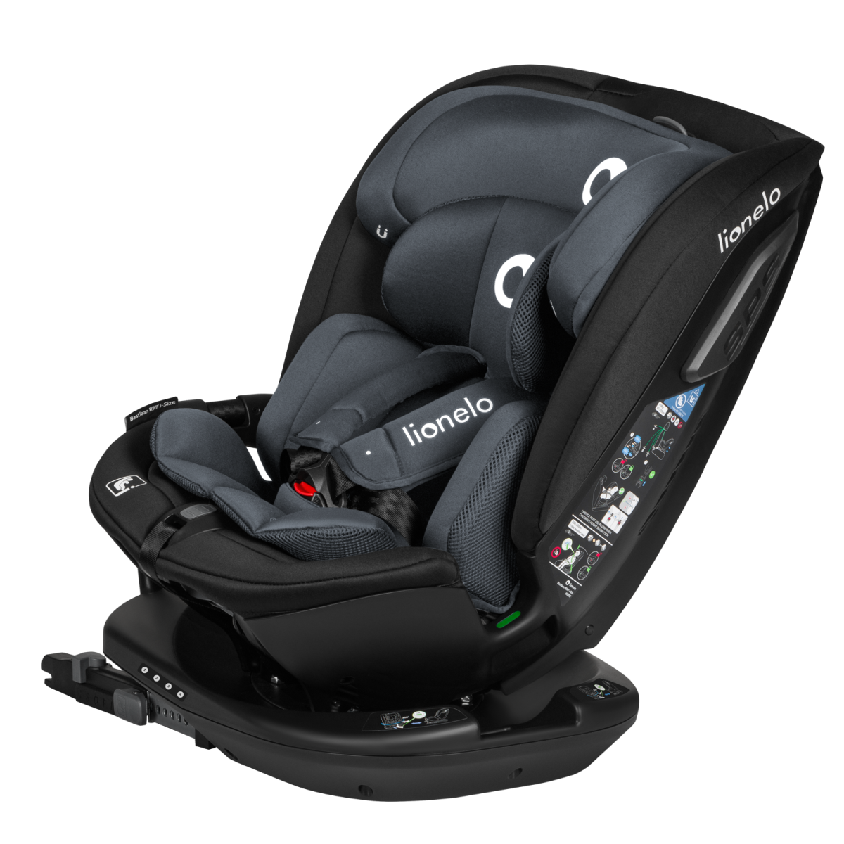 LIONELO BASTIAAN RWF I-SIZE GREY STONE