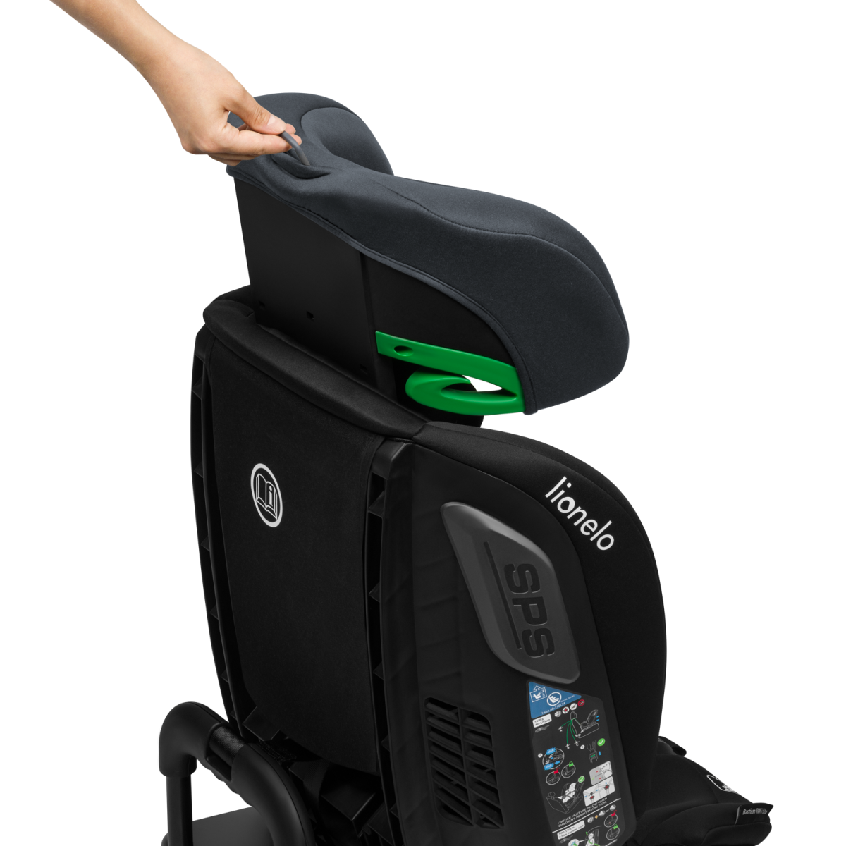 LIONELO BASTIAAN RWF I-SIZE GREY STONE