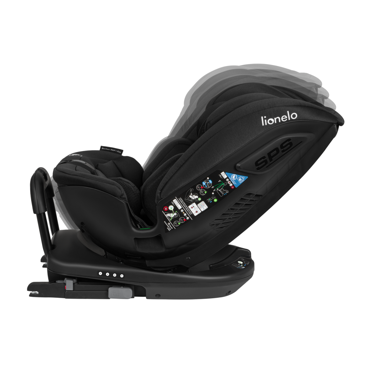 LIONELO BASTIAAN RWF I-SIZE BLACK