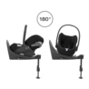CYBEX CLOUD T I-SIZE SEPIA BLACK + BAZA T