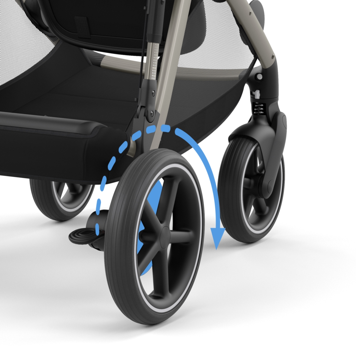 CYBEX E-GAZELLE S SLV OCEAN BLUE