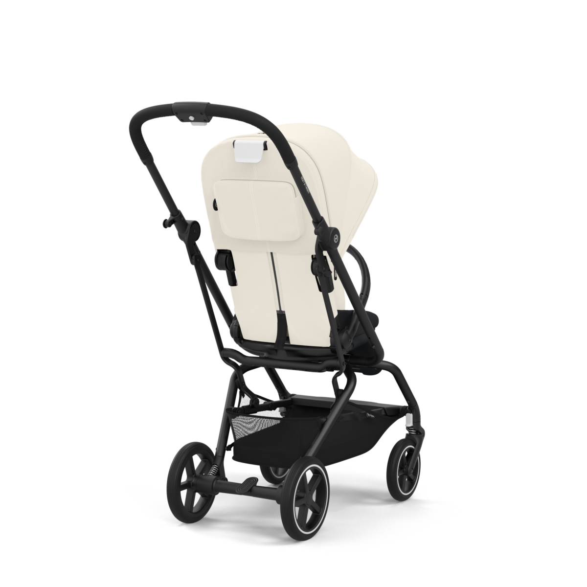 CYBEX EEZY S TWIST+2 BLK CANVAS WHITE