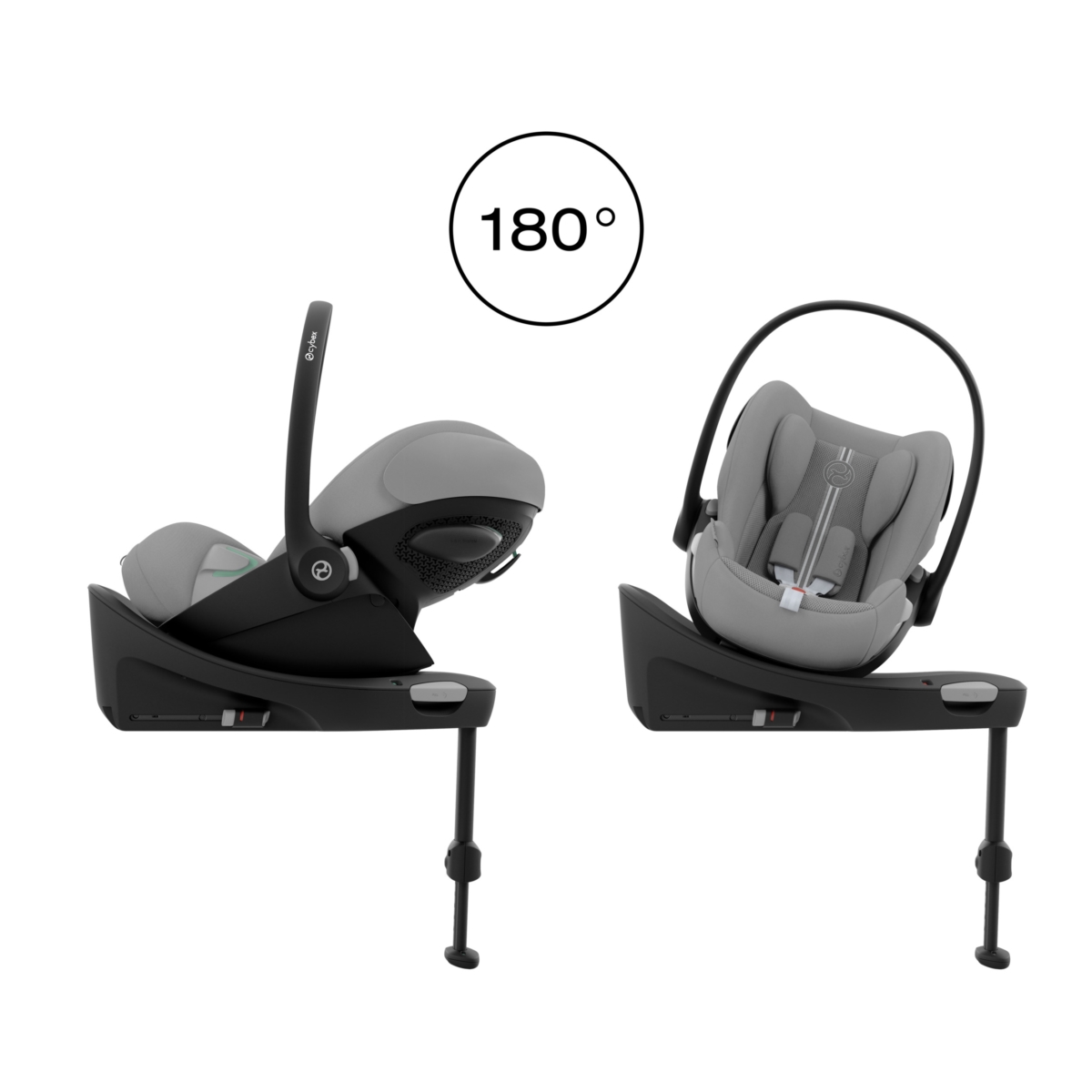 CYBEX CLOUD G I-SIZE PLUS STONE GREY+BAZA G