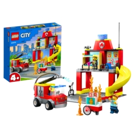 Klocki LEGO CITY Remiza Strażacka I Wóz Strażacki