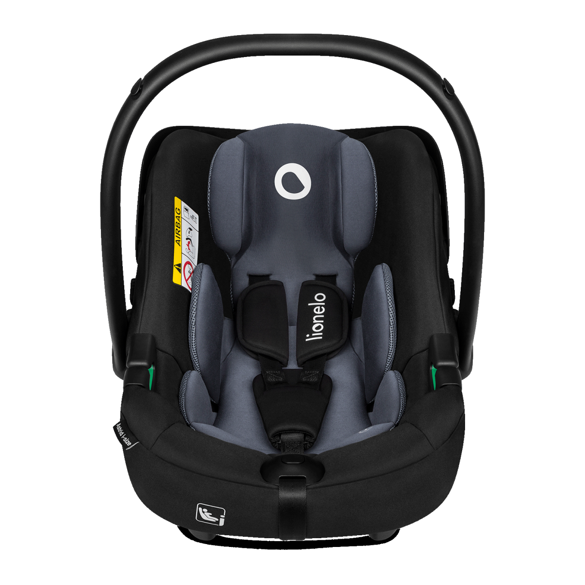 LIONELO ASTRID I-SIZE  SET BLACK GREY