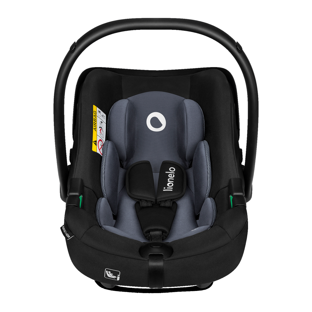 LIONELO ASTRID I-SIZE  SET BLACK GREY