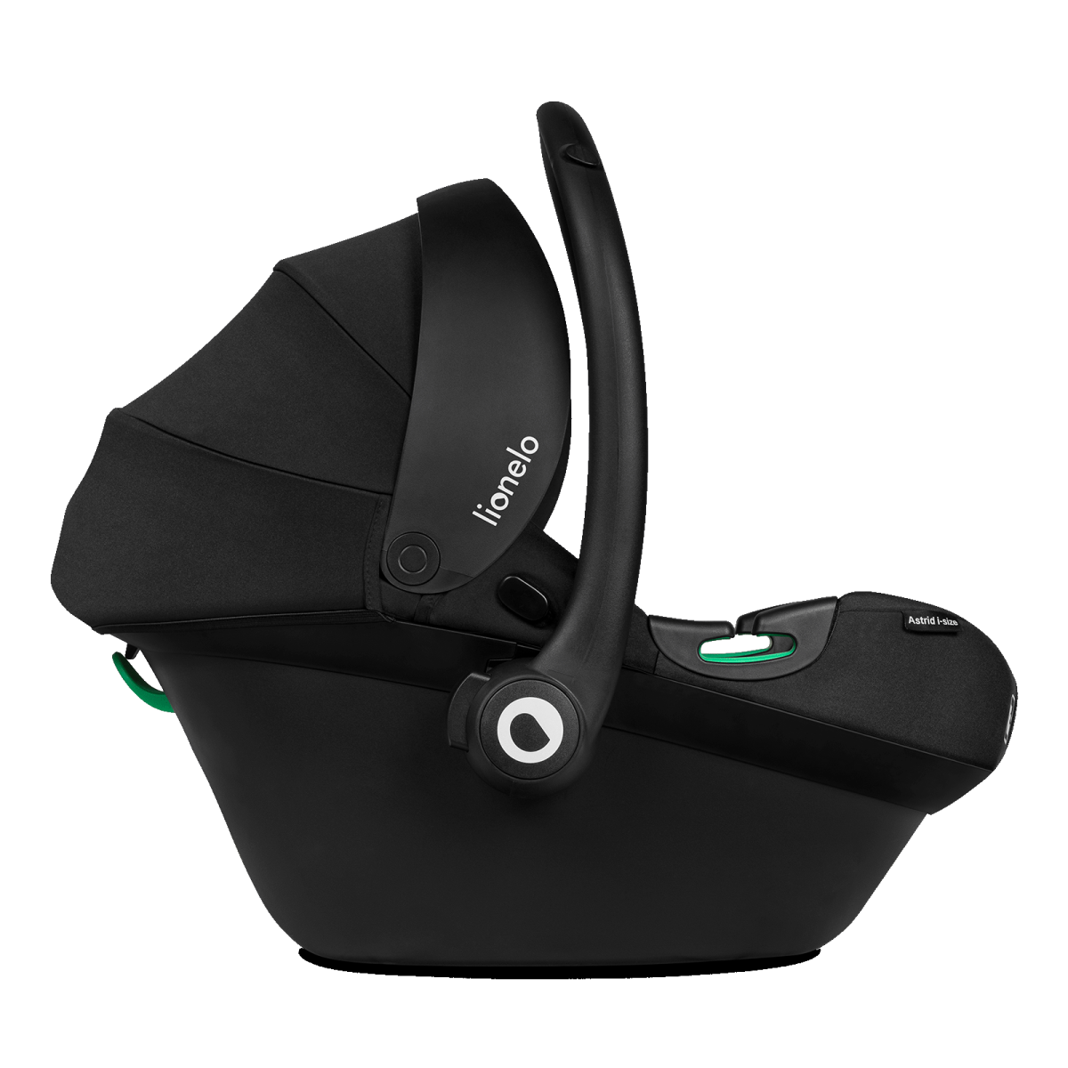 LIONELO ASTRID I-SIZE  SET BLACK GREY