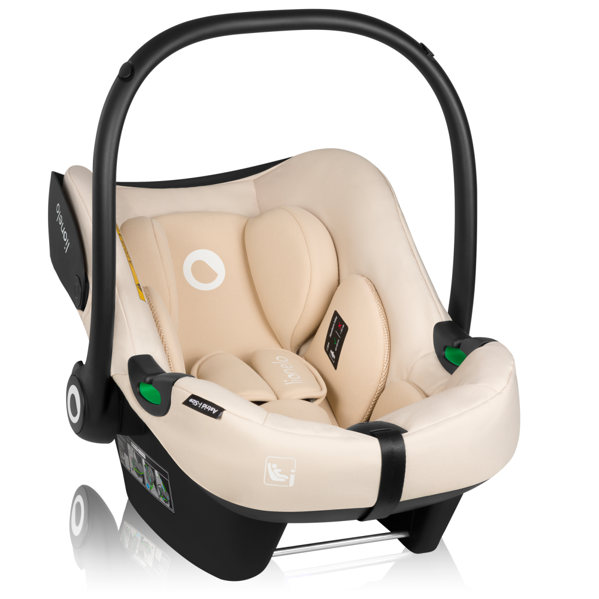 LIONELO ASTRID I-SIZE SET BEIGE SAND