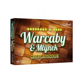 Gra Planszowa Warcaby i Młynek Trefl 01681