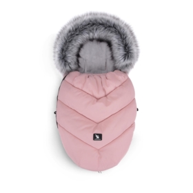 COTTONMOOSE ŚPIWÓR FOOTMUFF MINI MOOSE PINK