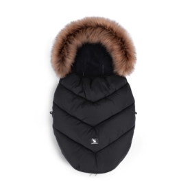COTTONMOOSE ŚPIWÓR FOOTMUFF MINI MOOSE BLACK