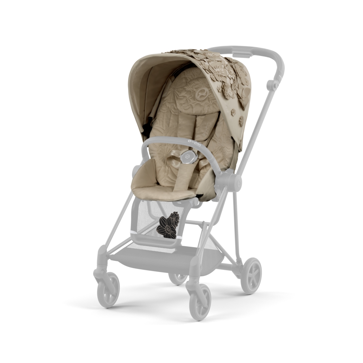 CYBEX MIOS 4.0 TAPICERKA SIMPLY FLOWERS BEIGE